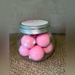 New 10-Piece Individually Wrapped Rose Scented Bath Bombs